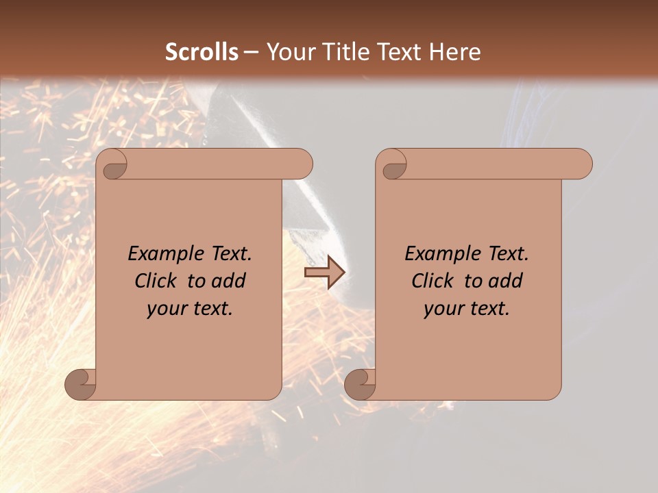Technology Manufacturing Welding PowerPoint Template