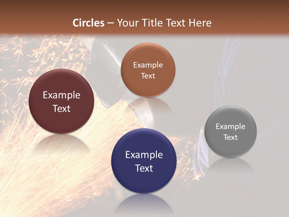 Technology Manufacturing Welding PowerPoint Template