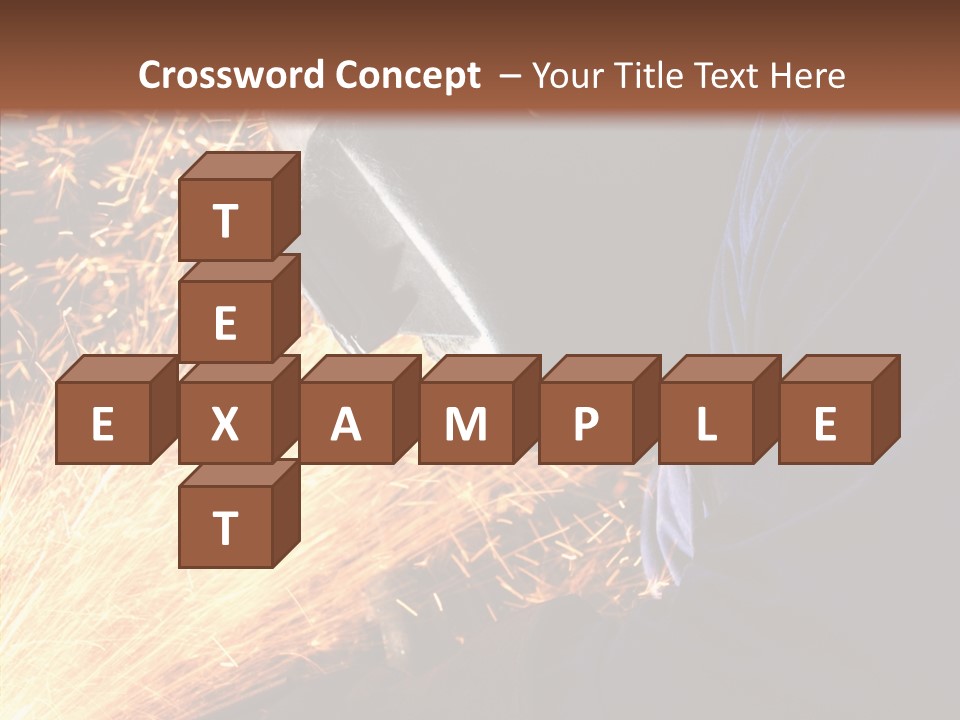 Technology Manufacturing Welding PowerPoint Template