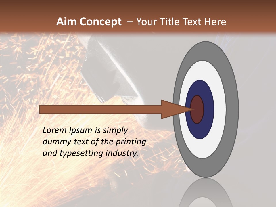 Technology Manufacturing Welding PowerPoint Template
