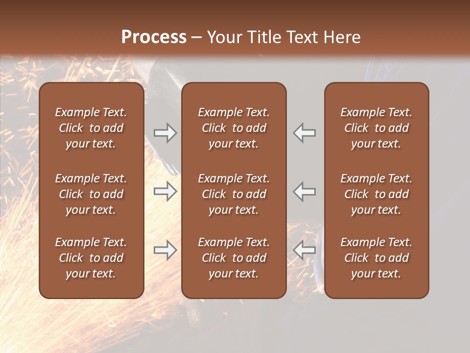 Technology Manufacturing Welding PowerPoint Template