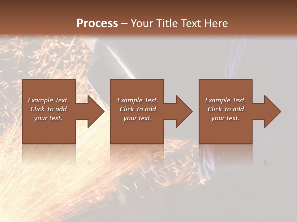 Technology Manufacturing Welding PowerPoint Template