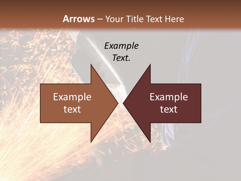 Technology Manufacturing Welding PowerPoint Template