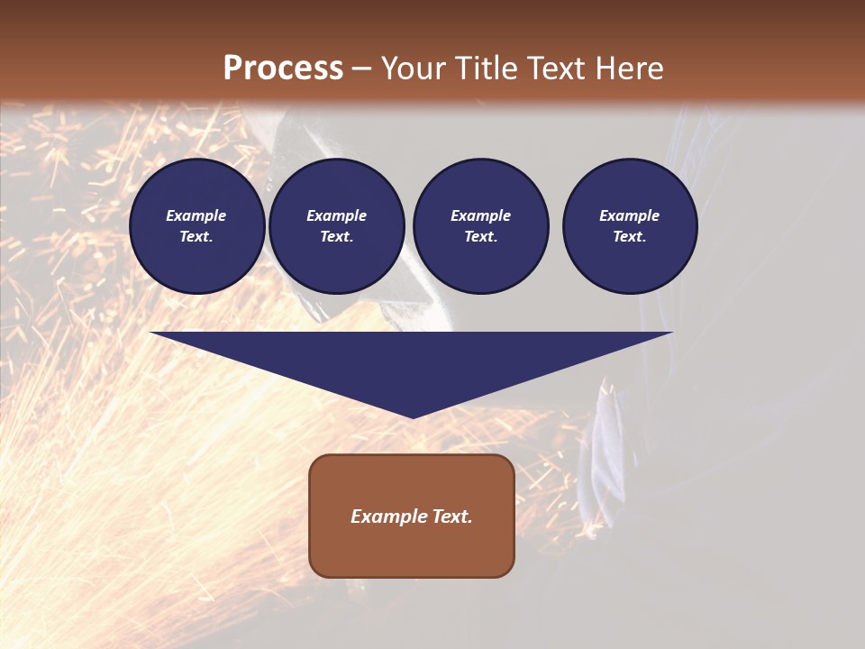 Technology Manufacturing Welding PowerPoint Template