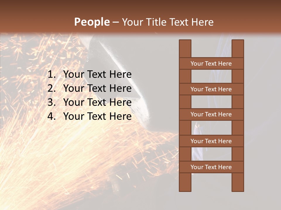 Technology Manufacturing Welding PowerPoint Template