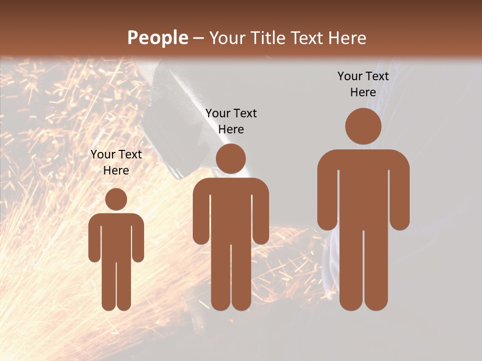 Technology Manufacturing Welding PowerPoint Template
