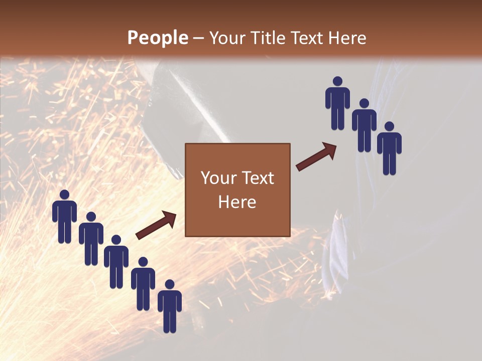 Technology Manufacturing Welding PowerPoint Template