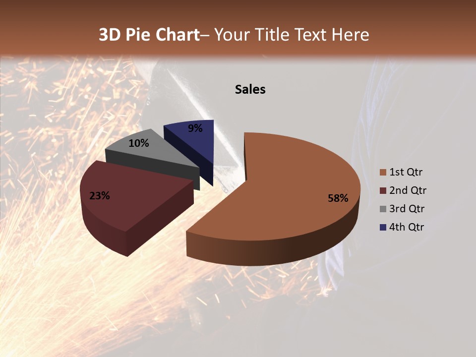 Technology Manufacturing Welding PowerPoint Template