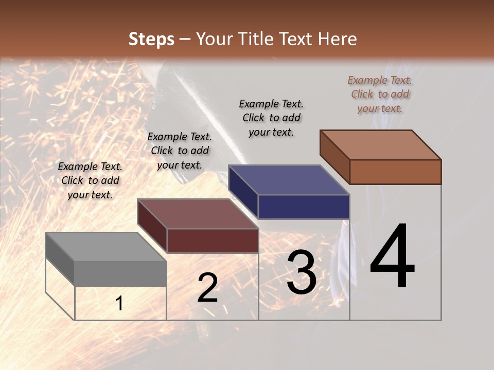 Technology Manufacturing Welding PowerPoint Template