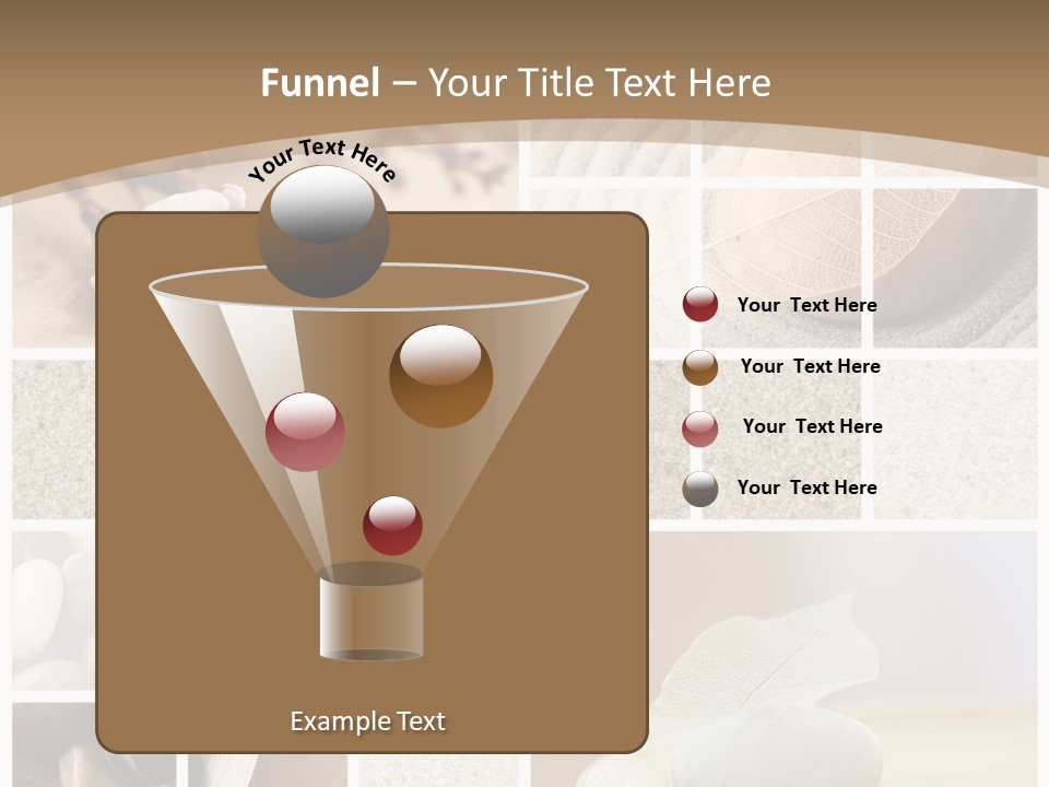 Textured Blooming Flowers PowerPoint Template