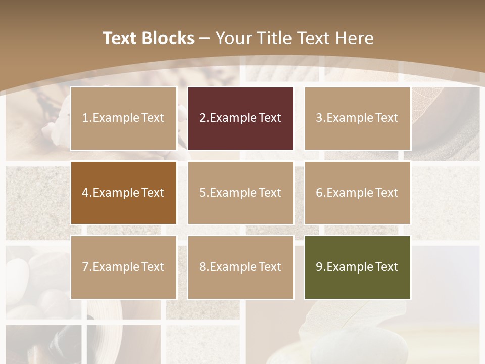 Textured Blooming Flowers PowerPoint Template