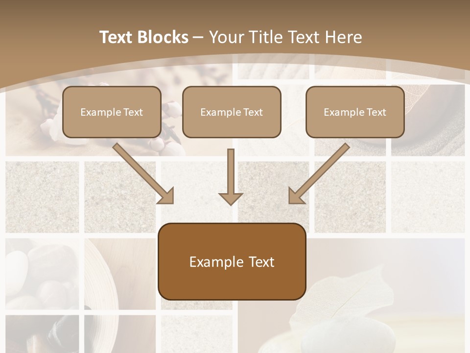 Textured Blooming Flowers PowerPoint Template