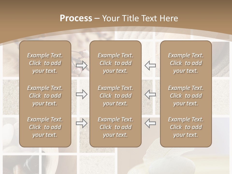 Textured Blooming Flowers PowerPoint Template