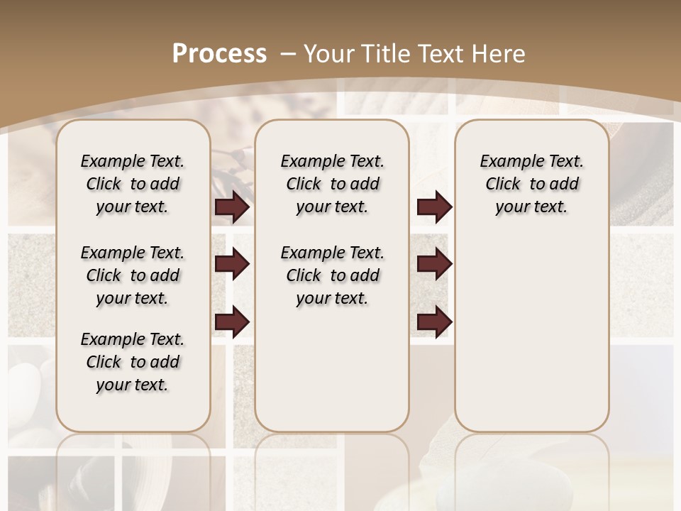 Textured Blooming Flowers PowerPoint Template