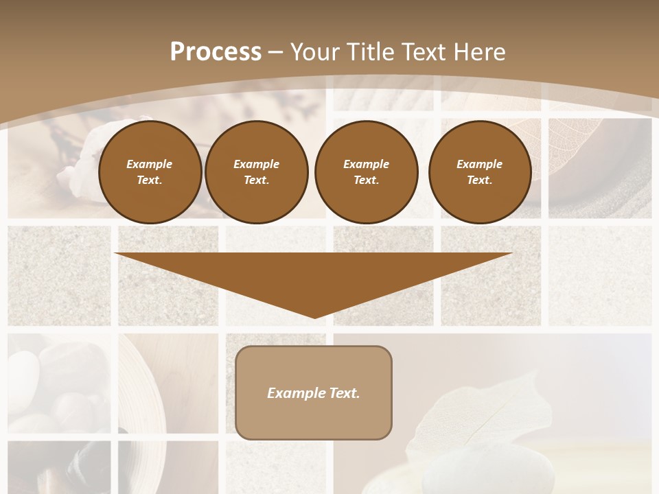 Textured Blooming Flowers PowerPoint Template