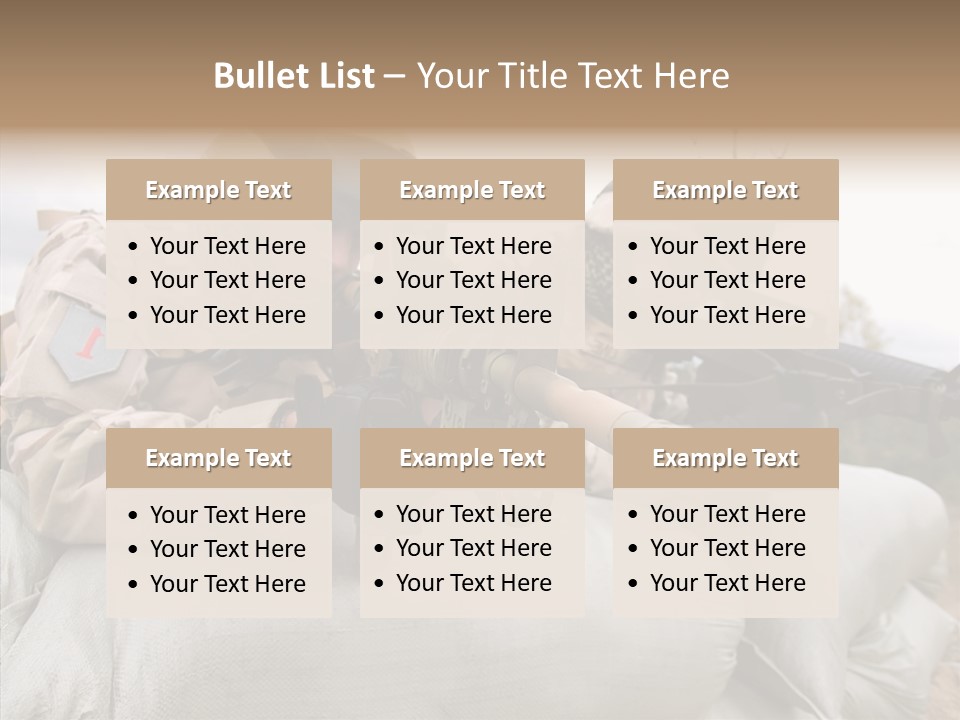 America American Usa PowerPoint Template