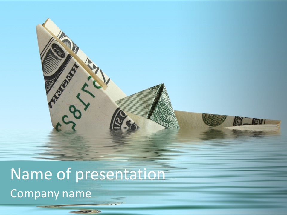 Money Problem Concepts PowerPoint Template