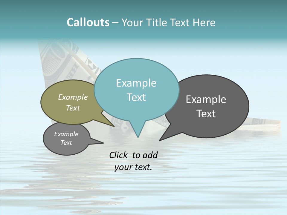Money Problem Concepts PowerPoint Template