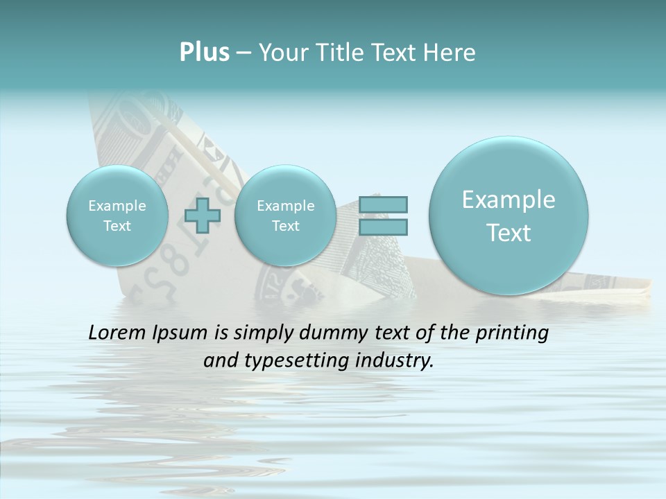 Money Problem Concepts PowerPoint Template
