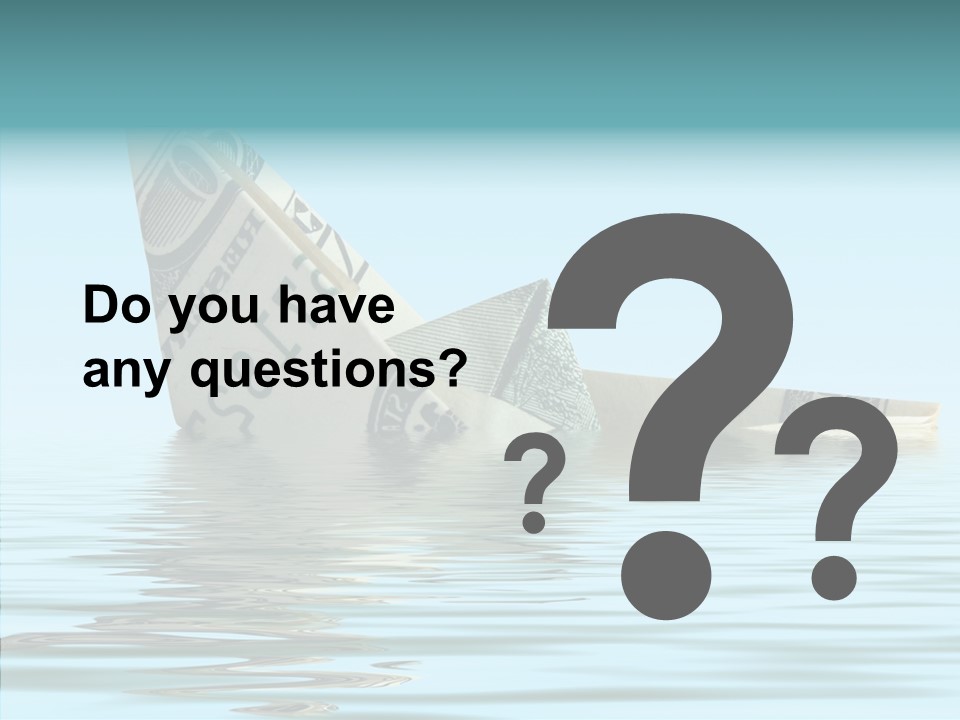 Money Problem Concepts PowerPoint Template