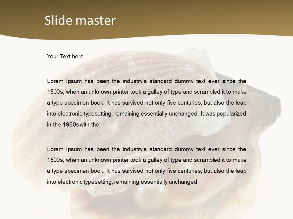 Management Together Writing PowerPoint Template