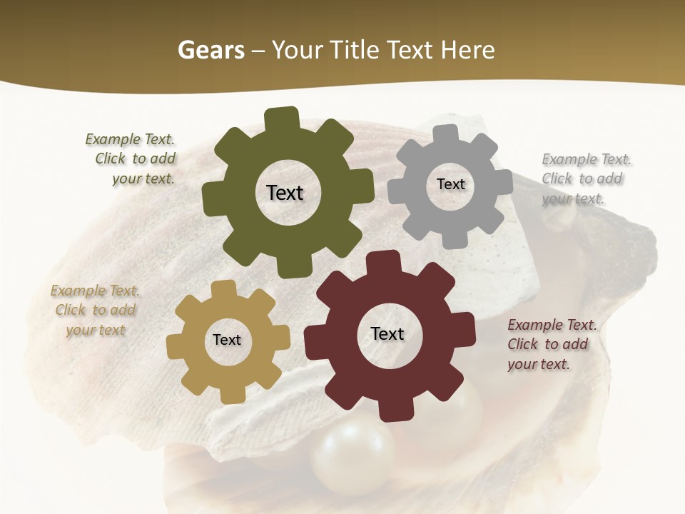 Management Together Writing PowerPoint Template