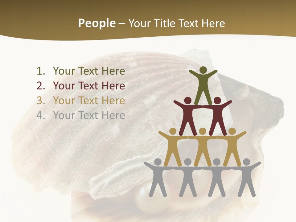 Management Together Writing PowerPoint Template