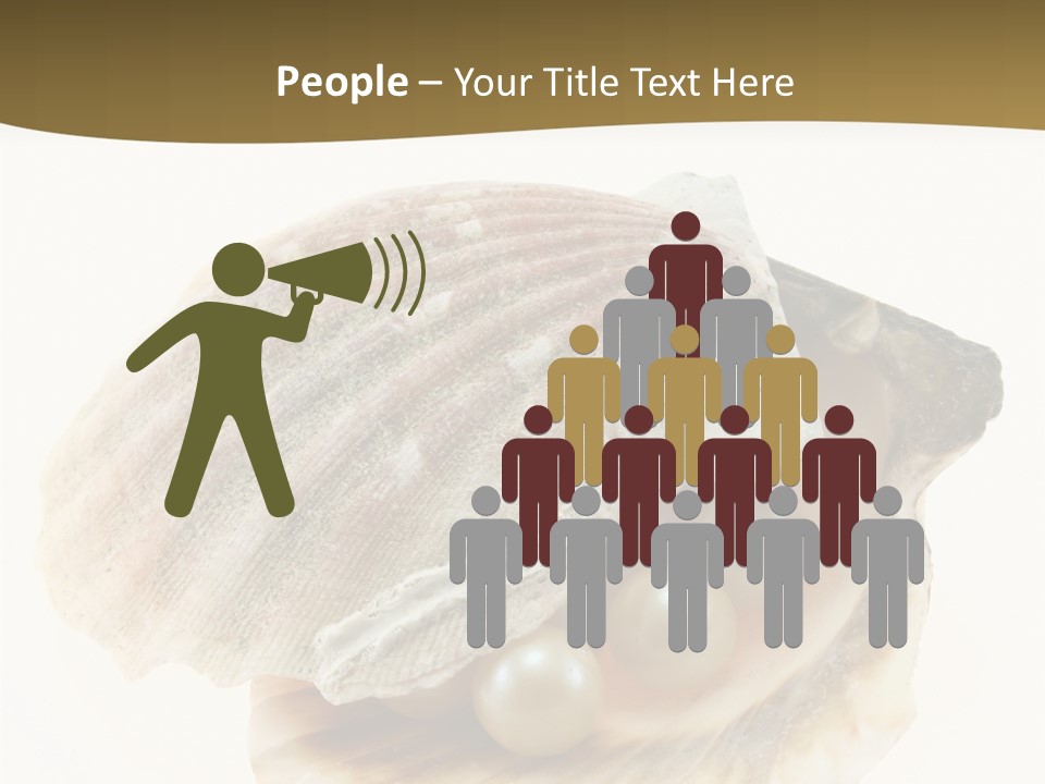 Management Together Writing PowerPoint Template