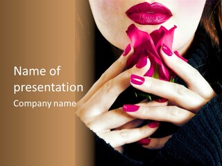 Love Red Dream PowerPoint Template