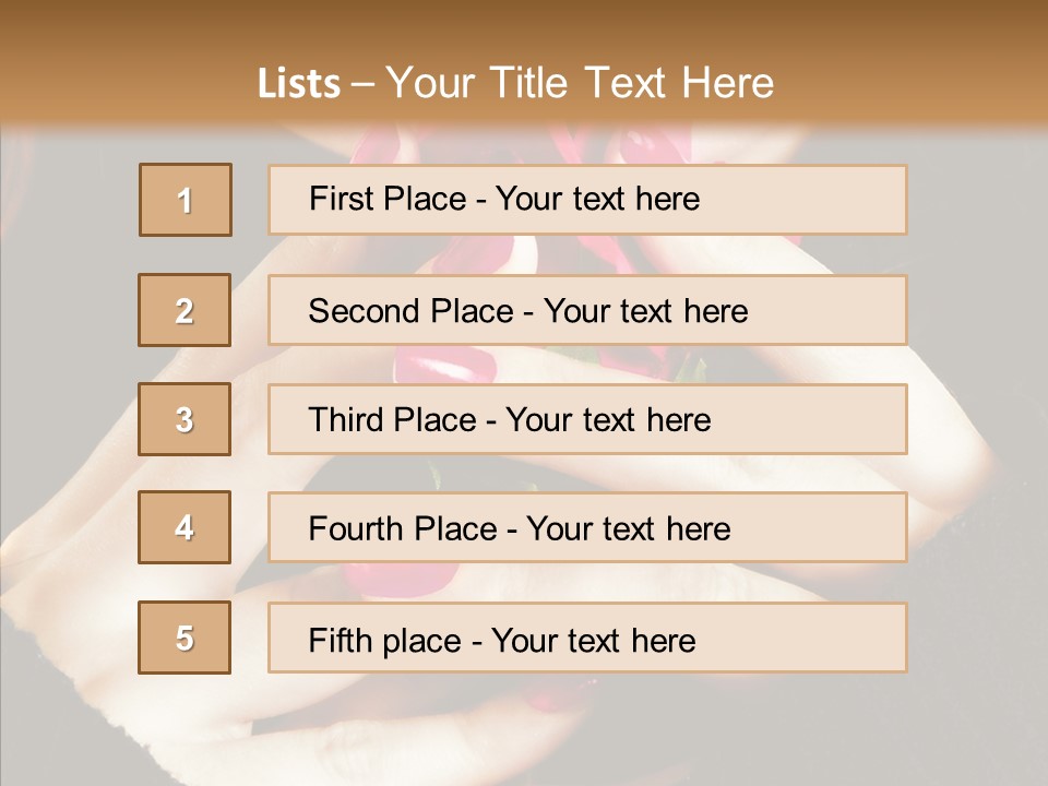 Love Red Dream PowerPoint Template