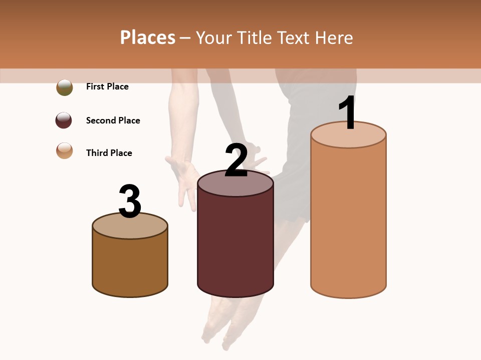 Moving Model Hop PowerPoint Template