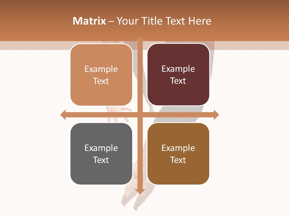 Moving Model Hop PowerPoint Template
