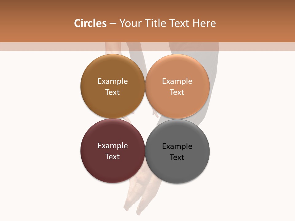 Moving Model Hop PowerPoint Template