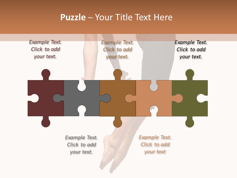 Moving Model Hop PowerPoint Template