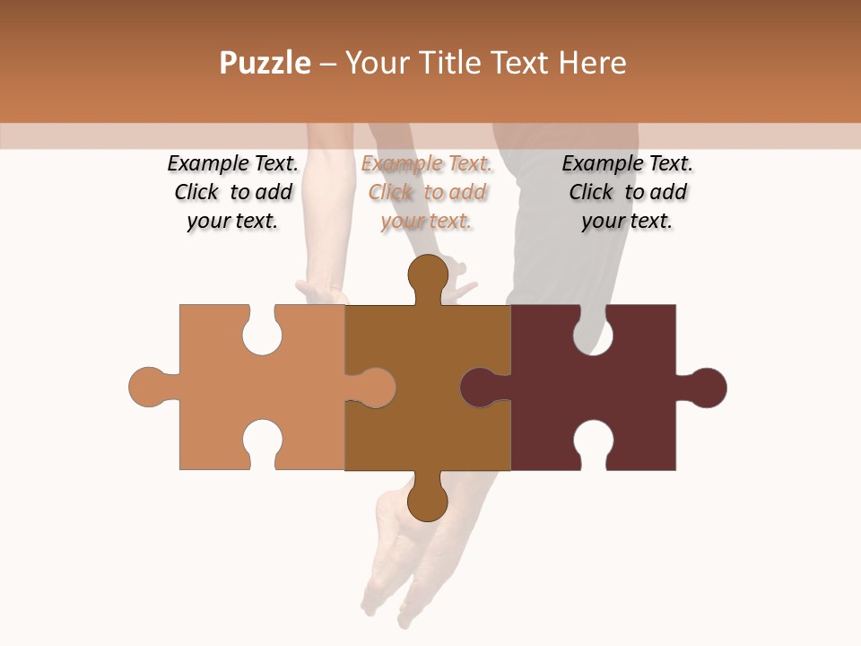 Moving Model Hop PowerPoint Template