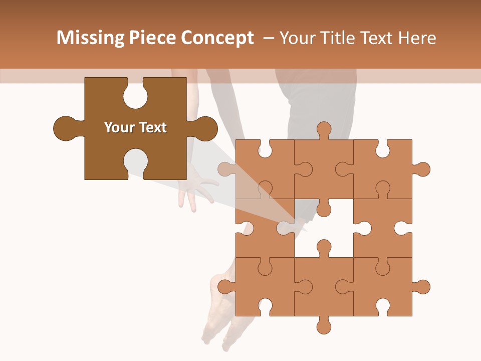 Moving Model Hop PowerPoint Template