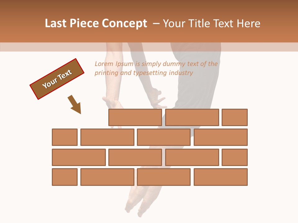 Moving Model Hop PowerPoint Template