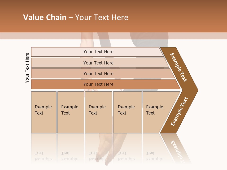 Moving Model Hop PowerPoint Template