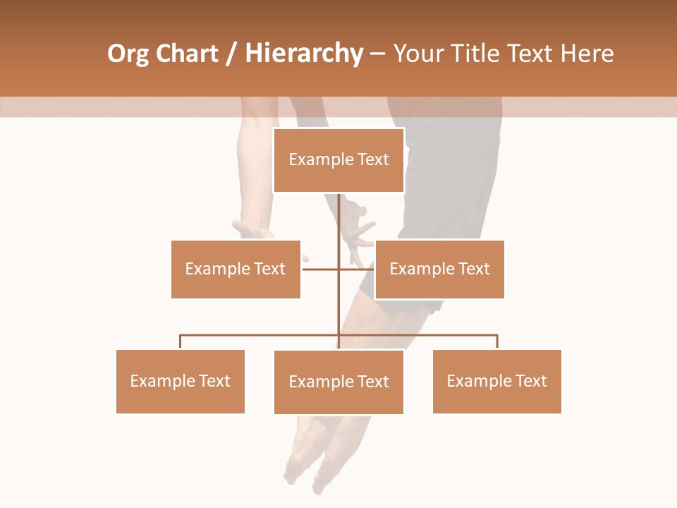 Moving Model Hop PowerPoint Template