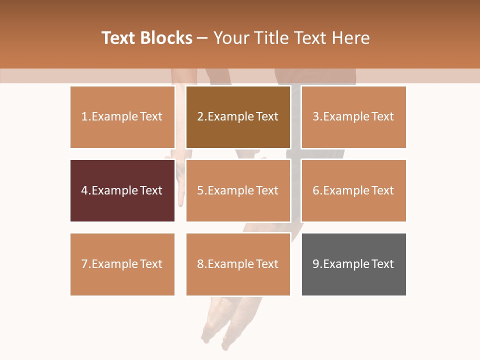 Moving Model Hop PowerPoint Template