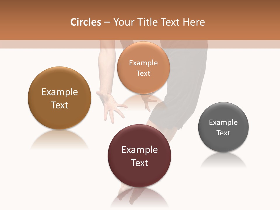 Moving Model Hop PowerPoint Template
