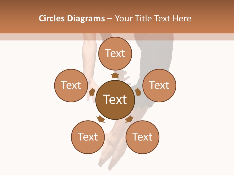 Moving Model Hop PowerPoint Template