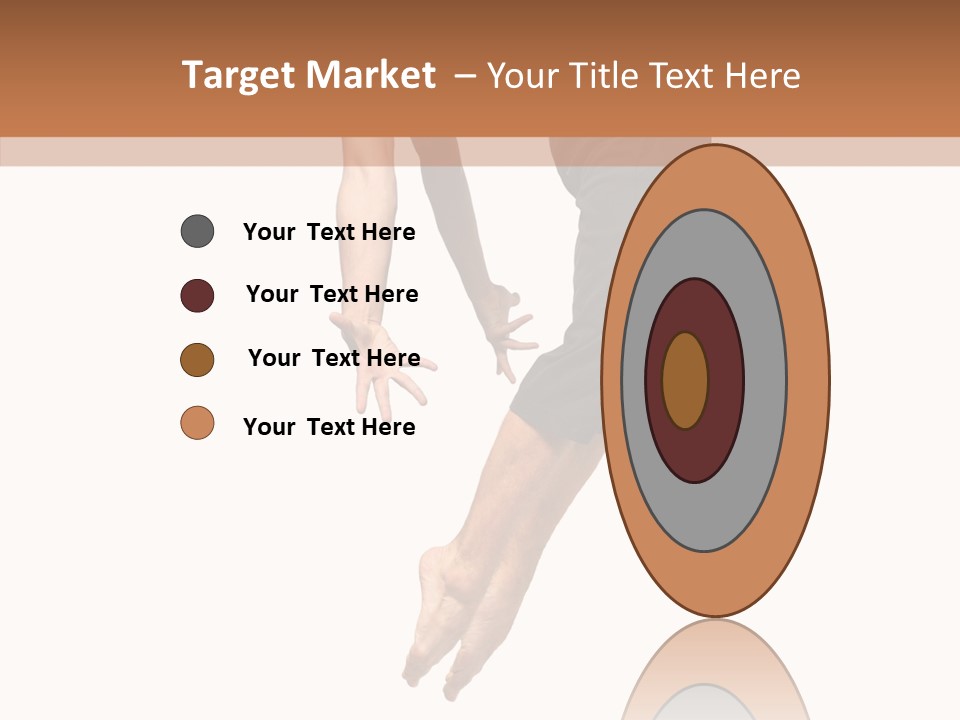 Moving Model Hop PowerPoint Template