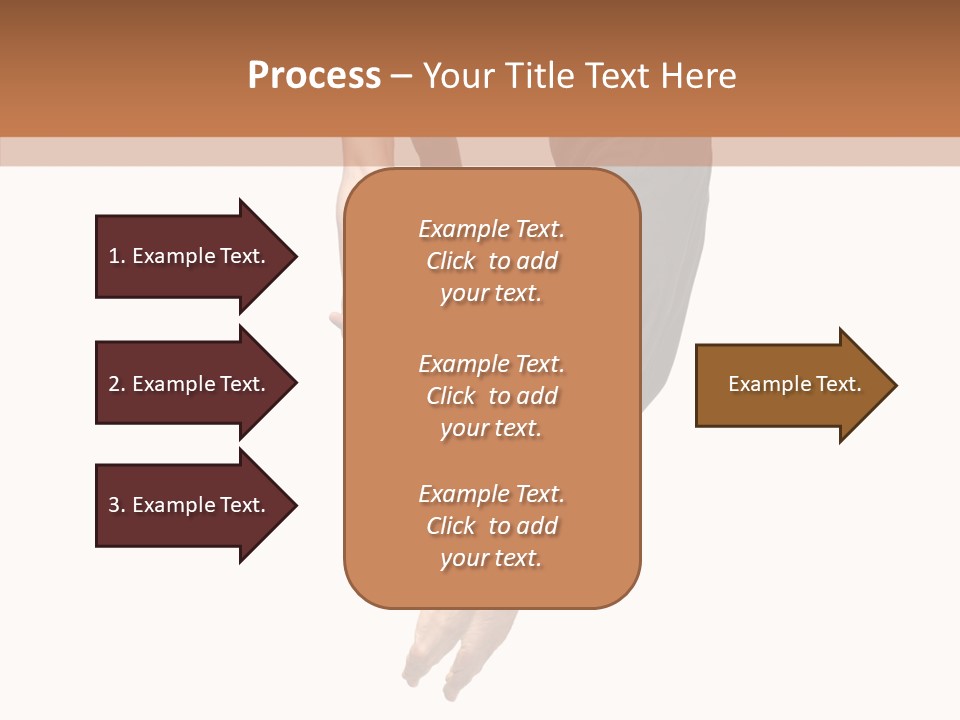Moving Model Hop PowerPoint Template