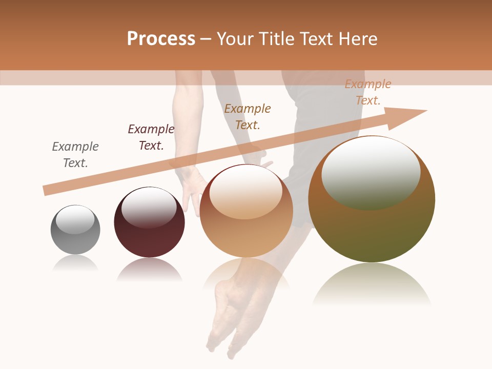 Moving Model Hop PowerPoint Template