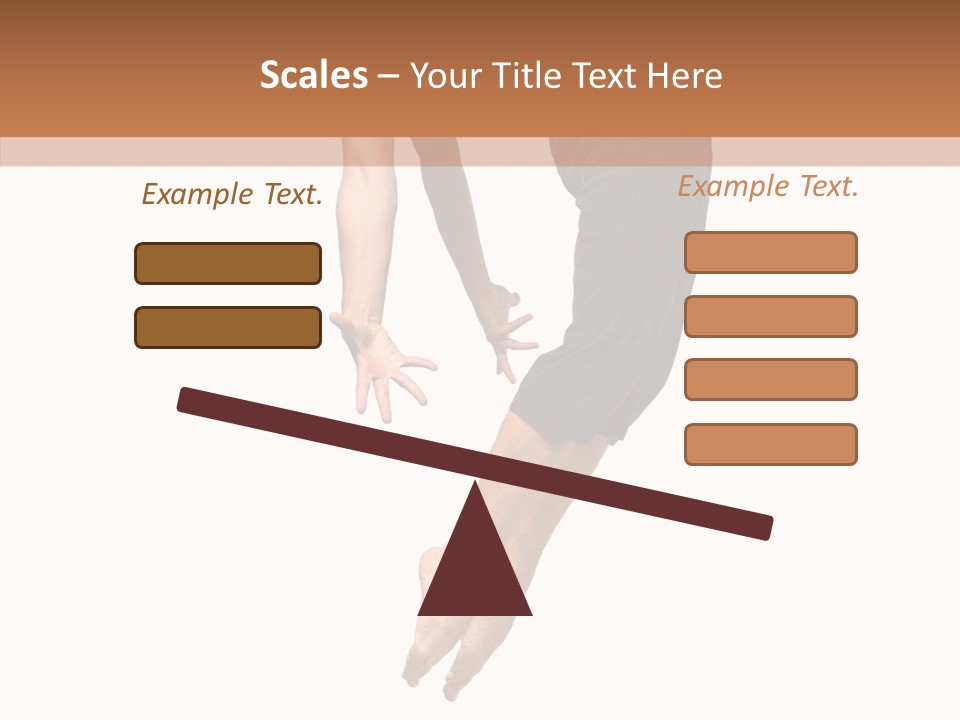 Moving Model Hop PowerPoint Template