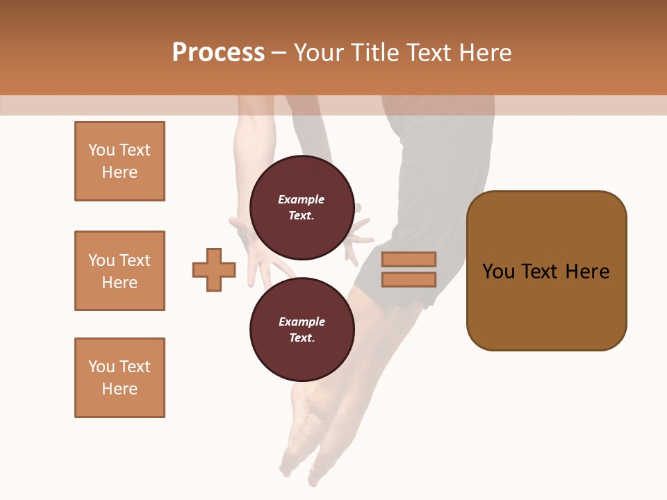 Moving Model Hop PowerPoint Template