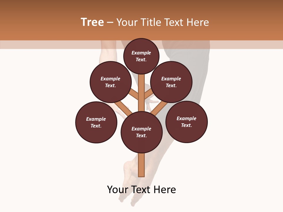 Moving Model Hop PowerPoint Template