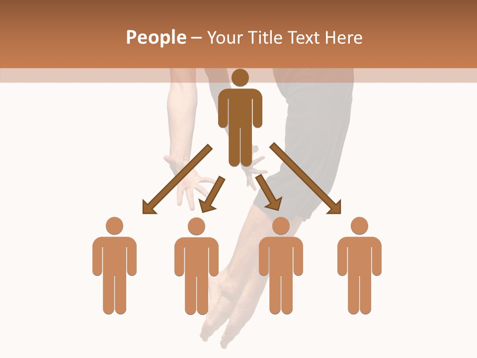 Moving Model Hop PowerPoint Template