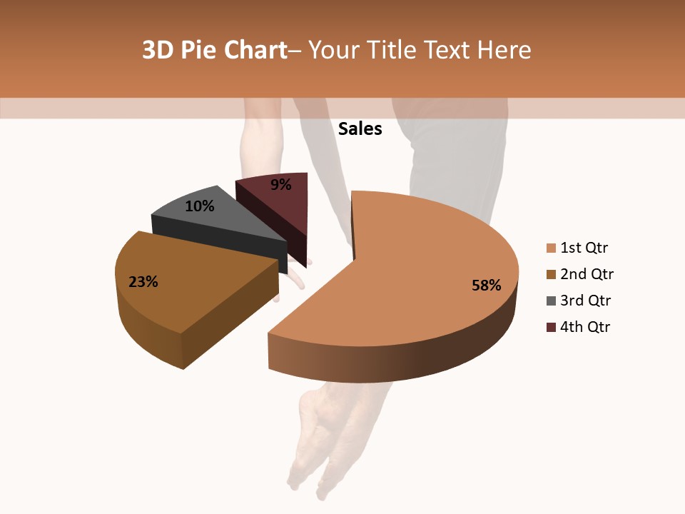 Moving Model Hop PowerPoint Template